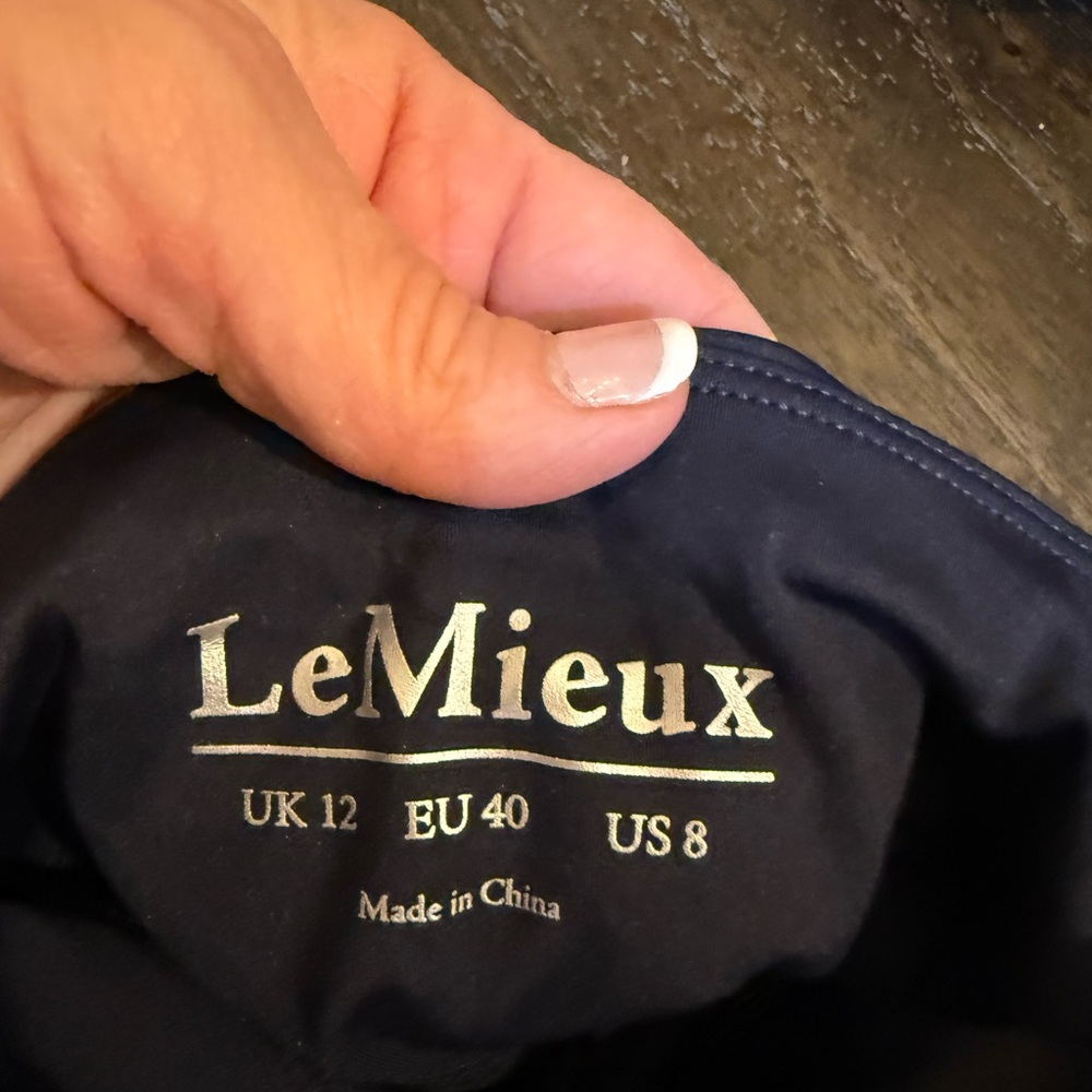 LeMieux Navy Breeches